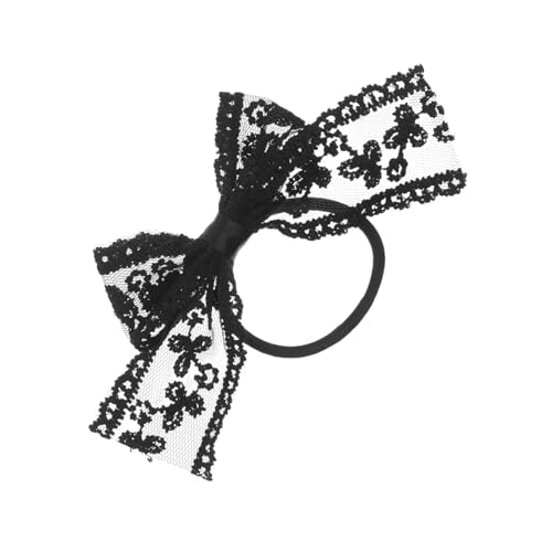 FRCOLOR Elegantes Haarband Mit Spitzenschleife – Haargummi Mit Weicher Stoffschleife Für Mädchen – Stilvolles Haargummi-accessoire Für Pferdeschwanz FRCOLOR Elegantes Haarband Mit Spitzenschleife – Haargummi Mit Weicher Stoffschleife Für Mädchen – Stilvolles Haargummi-accessoire Für Pferdeschwanz von FRCOLOR