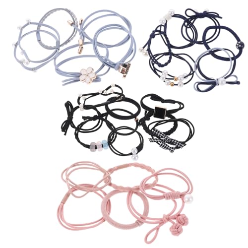 FRCOLOR 24stücke Elastische Haar Krawatten Haar Seile Frauen Pferdeschwanz Halter Mädchen Zubehör von FRCOLOR
