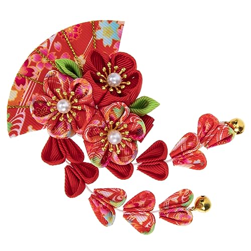 FRCOLOR Fächerförmige Haarklammer mit Quasten für Mädchen Japanischer Stil Kostümzubehör für Besondere Anlässe für Geburtstage Weihnachten und Halloween FRCOLOR Fächerförmige Haarklammer mit Quasten für Mädchen Japanischer Stil Kostümzubehör für Besondere Anlässe für Geburtstage Weihnachten und Halloween von FRCOLOR