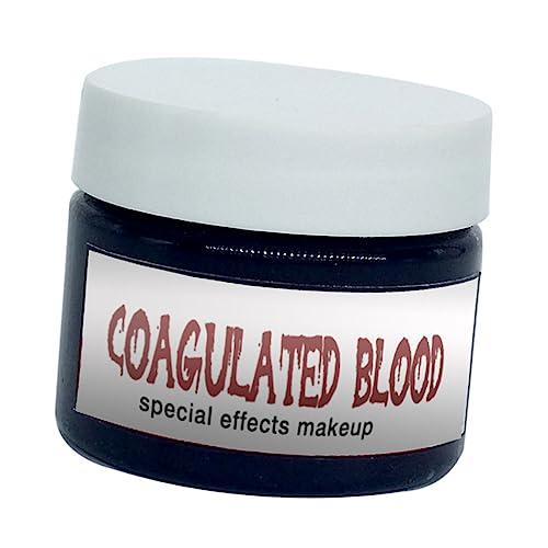 Gefälschtes Plasma Theatralisches Vampirblut Mary Kunstblut Halloween Wundblut Künstliches Blut Gefälschte Blut Make- up Blut Gel Blut Spritzen Sirup Kondensation Cosplay von FRCOLOR