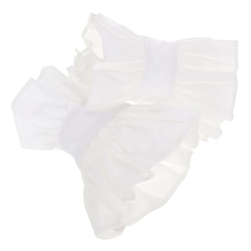 FRCOLOR Manschetten Aus Spitze Abnehmbar Für Damen Fingerlose Handgelenkmanschetten Modisches Kostümzubehör Elegantes Accessoire Für Jeden Anlass von FRCOLOR