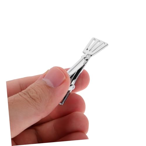 FRCOLOR Fashion Tie Clip für Herren Kreativer Turner Form Metall Krawattenclip mit Einzigartigem Kupfer Spatula Design Flexibel Kompatibel für Anzugkrawatten für Business Hochzeit und von FRCOLOR
