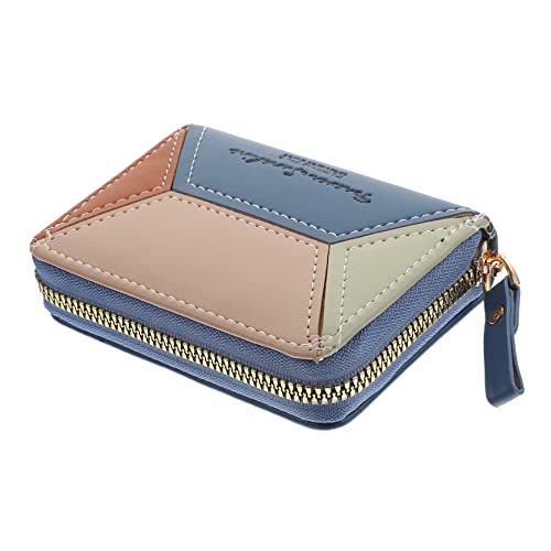 FRCOLOR Kleine Kartenetui Mit Reißverschluss-Design Ausweishalter Aus Praktischer Kartenbehälter Für Kreditkarten Visitenkarten Und Mehr Kompaktes Und Leichtes Reise-Organizer von FRCOLOR