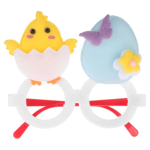 FRCOLOR Filz Ostergläser Bunny Sonnenbrille Kaninchenohren Küken Eiergläser Party Kostüm Dekorationen Für Kinder Frauen FRCOLOR Filz Ostergläser Bunny Sonnenbrille Kaninchenohren Küken Eiergläser Party Kostüm Dekorationen Für Kinder Frauen von FRCOLOR
