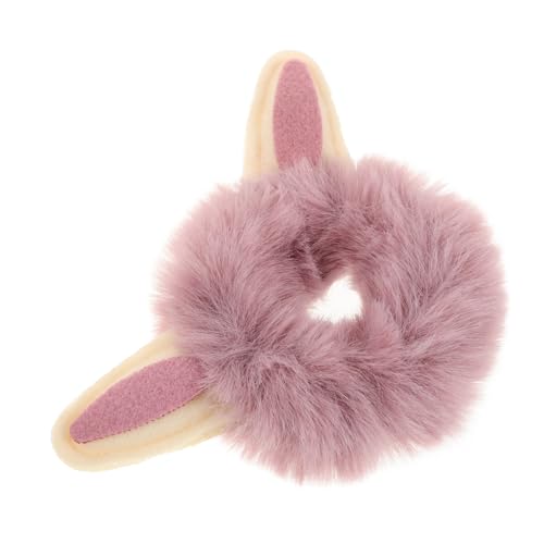 FRCOLOR Flauschige Haargummis im Wald Niedliche Cartoon Charaktere Elastische Haarbänder für Mädchen Vielseitig Einsetzbar als Haargummi oder Armband Sanfter Haarschäden von FRCOLOR