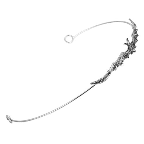 FRCOLOR Fledermauskrone Kopfschmuck Halloween Requisite Performance Stirnband Party Stirnbänder Halloween Ringe Halloween Fledermauskrone Haarbänder Fledermaus Haarreif Cosplay Halloween von FRCOLOR