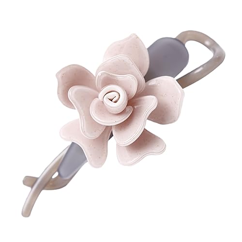 FRCOLOR Flower Twist Clip Groß Blumenhaarspangen Für Frauen Haarspangen Für Damen Haarklammern Französischer Clip Haaraufsätze Für Damen Mittlere Haarspangen Plastik Dicht Fräulein Uhrwerk von FRCOLOR