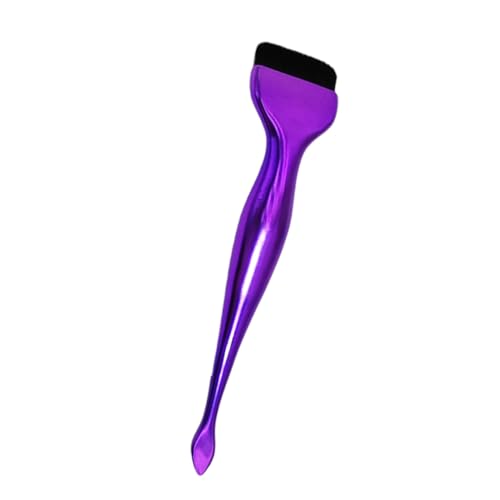 FRCOLOR Foundation-pinsel Foundation-flüssigkeitspinsel Für Frauen Fächer-make-up-pinsel Grundierungspinsel Für Make-up Loser Rougepinsel Violett Löffel Fräulein Keine Spur Plastik von FRCOLOR