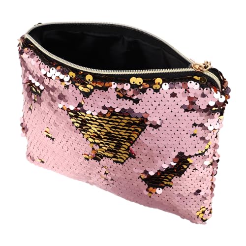 FRCOLOR Kosmetiktasche Damen Mit Reißverschluss Langlebige Münzaufbewahrungstasche Aus Strapazierfähigem Material Für Make-up Geldbörse Schlüssel Und Mehr von FRCOLOR