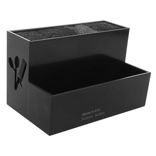 FRCOLOR Friseurstation Organizer Friseurscherenhalter rutschfeste Friseurwerkzeugbox – Professioneller Salonscheren Haarzubehör Aufbewahrungskoffer Für Kämme Und Clips von FRCOLOR