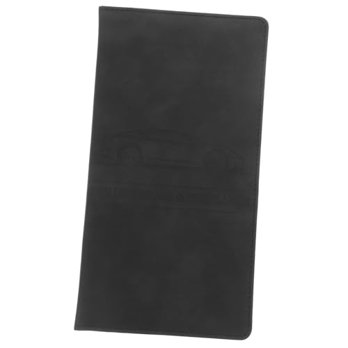 FRCOLOR PU Ausweishülle für Autozulassung und Versicherungskarten Dünnes Kreditkartenetui Kartenorganizer für Männer Leichtes und Langlebiges Material für Reisen und Alltag von FRCOLOR