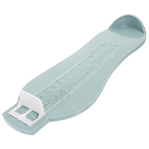 FRCOLOR Fußmessgerät Fußlängenmesser Schuhgrößen Messwerkzeug für Junge Mädchen und Messbereich Leicht Tragbar Einfache und Präzise Messung Blau von FRCOLOR