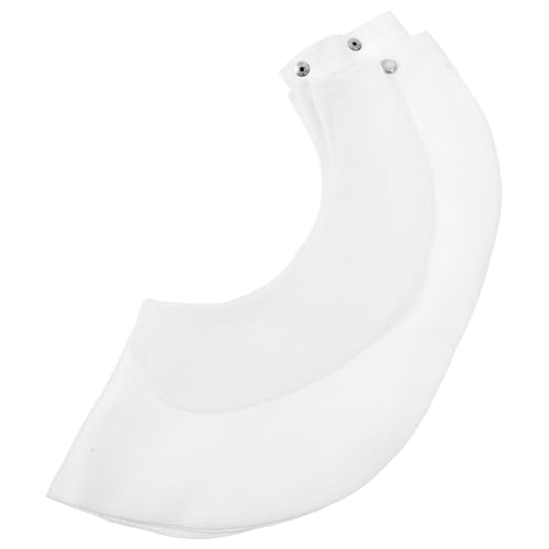 FRCOLOR Gefälschter Abnehmbarer Kragen Abnehmbarer Kragen, Fake-kragen Kragenhemdbefestigung Falsches Bluse Mit Kragen Falscher Kragen Für Kunstkragen Baumwolle Weiß von FRCOLOR