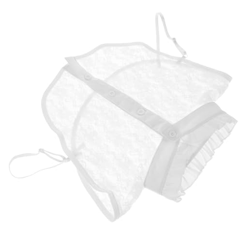 FRCOLOR Gefälschter Kragen Aus Spitze Hemdkragen Abnehmbarer Gefälschter Kragen Gefälschter Kragen Für Damen Kleidungsdekor Accessoire Damen Gefälschter Kragen Bluse Gefälschter von FRCOLOR