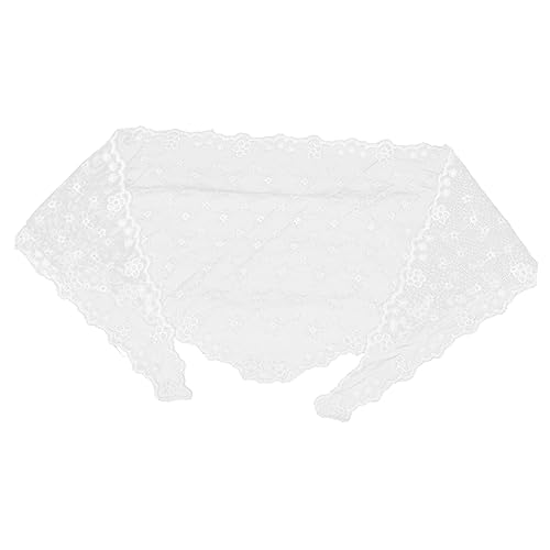 FRCOLOR Kopftuch Für Damen Frauen Weiche Schals Spitze Stirnband Häkeln Haar Bandana Elastisch von FRCOLOR