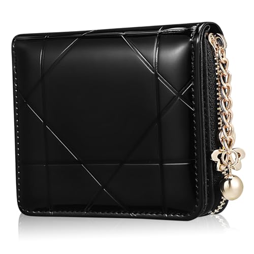 FRCOLOR Kreditkartenetui Damen Handliches Portemonnaie Mit Münzfach Und Kartenfächern Schlankes Design Für Für Täglichen Gebrauch von FRCOLOR