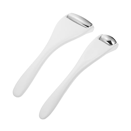 FRCOLOR 2stücke Eis-gesichtsroller Gesichtsmassagegerät Für Frauen Manueller Gesichtsroller Damenbedarf Hautmassage Gesichtsroller Für Gesichtshaut von FRCOLOR