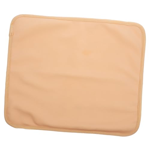 FRCOLOR Gesichtsöl Entspannende Rizinusölpackung Gel Entspannendes Rizinusöl-handtuch Tücher Rizinusöl-handtuch Zur Massage Massage-rizinusöl-wickel Kokosnuss Rolle Pads Khaki Luftschicht von FRCOLOR