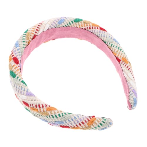 FRCOLOR Gewebtes Garn Stirnband Für Rutschfester Haarreifen Mit Hohem Kronendesign Süßes Haarband Für Täglichen Gebrauch Und Festivals Modisches Haarschmuck Accessoire FRCOLOR Gewebtes Garn Stirnband Für Rutschfester Haarreifen Mit Hohem Kronendesign Süßes Haarband Für Täglichen Gebrauch Und Festivals Modisches Haarschmuck Accessoire von FRCOLOR
