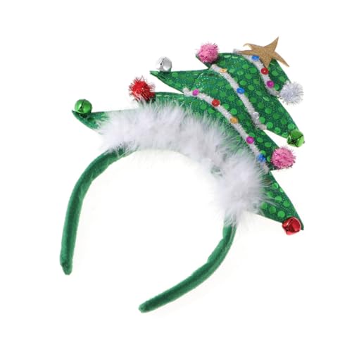 FRCOLOR Weihnachtsbaum-stirnband Mit Für Mädchen Einzigartige Haaraccessoires Für Partys Und Festlichkeiten Leicht Und Zu Tragen von FRCOLOR