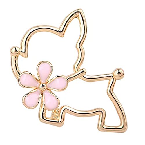 FRCOLOR Goldene Katzenbrosche aus Metall Hochglänzende Langlebige Anstecknadel für Damen Modisches Accessoire für Kleidung Anzüge Schals und Taschen Stabile Fixierung Verformung von FRCOLOR