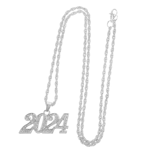 FRCOLOR Graduation Season Schmuck Verstellbare Halskette mit Einzigartigem Anhänger Stilvolles für Abschlussfeier Vielseitiges Andenken für Geeignet für Damen und Herren von FRCOLOR