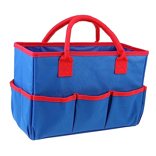 FRCOLOR Große Aufbewahrungstasche Einkaufstaschen-Organizer Große Aufbewahrungstasche Gartenabfallbeutel Lehrer-Tasche Organizer Kleidungs-Aufbewahrungstasche Aufbewahrungstasche von FRCOLOR