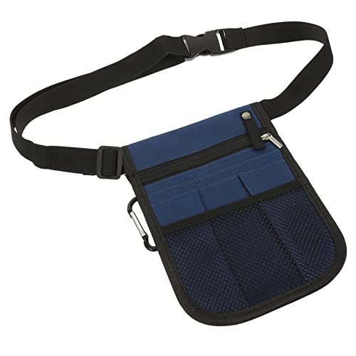FRCOLOR Große Kapazität Krankenschwester Bauchtasche mit Mehreren Fächern Langlebige Oxford Pflegekräfte Organizer Tasche für Medizinisches Zubehör Leichte und Tragbare Hüfttasche für von FRCOLOR
