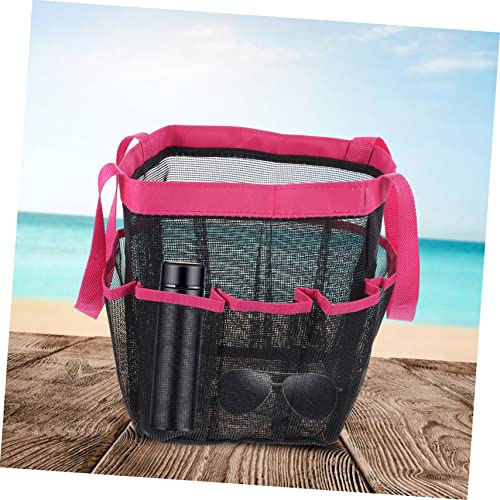 FRCOLOR Große Kapazität Mesh Waschbeutel mit Atmungsaktivem Design Tragbare Dusch Tasche für Damen und Studenten Vielseitiger Outdoor Organizer für Strand und Bad Schnell Trocknend und von FRCOLOR
