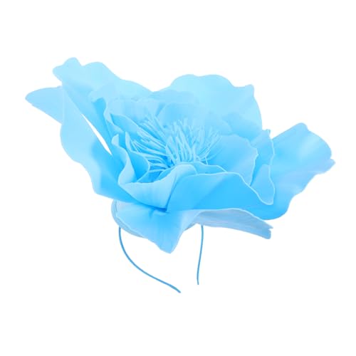 FRCOLOR Großer Blumen Fascinator-hut Für Damen Kopfbedeckung Für Brautpartys Cocktailpartys Hochzeiten Und Bankette Leichtes Eva-material Mit Sicheren Stirnbändern von FRCOLOR