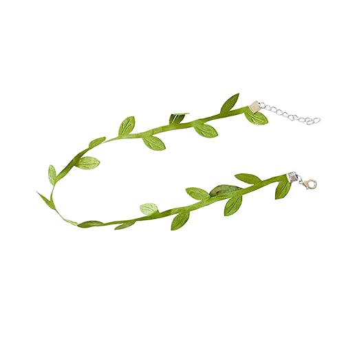 FRCOLOR Grüne Halskette Polyester Modischer Choker Für Frauen Kreativ Für Party Abschlussfeier Tägliches Perfektes FRCOLOR Grüne Halskette Polyester Modischer Choker Für Frauen Kreativ Für Party Abschlussfeier Tägliches Perfektes von FRCOLOR