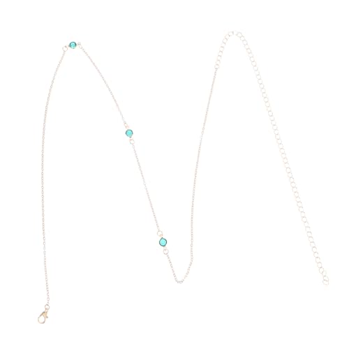 FRCOLOR Strass-körperkette Für Damen Taillengürtel Strasssteinen Modisches Bauchschmuck-accessoire Für Freizeit Und Urlaub Leichtes Design Für Bequemes Tragen von FRCOLOR