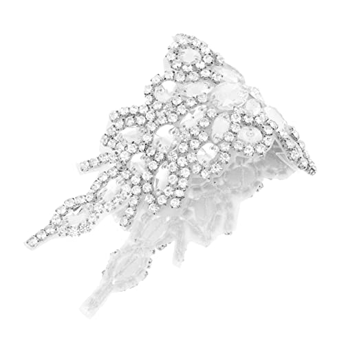 FRCOLOR Braut-rhinestone-gürtel Wunderschöner Strass-applikation Taillenriemen Für Hochzeitskleider Praktischer Langlebiger Diy Schmuck Für Bräute in Silber Und Weiß Hochwertiges von FRCOLOR