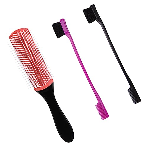 FRCOLOR Haarbürste für Mädchen hairbrush haarbürsten the brow brush goody haarbürste hair straightner borstenbürste haaraccessoires hair styling haircare Frauenhaarkämme Kissen Massagekamm von FRCOLOR