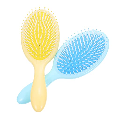 FRCOLOR Haarbürsten Mit Ergonomischem Griff Für Frauen 2er-pack Kopfhaut-wasser-spa-massagekämme – Statisch Tragbar Für Gesünderes Haar Weiches Und Glattes Finish von FRCOLOR