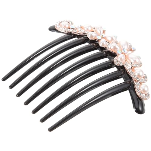 FRCOLOR Haarkamm Mit Sieben Zähnen Braut Stirnband Kämme Haargummis Styling Haarschmuck Für Die Braut Klare Haarspangen Brautjungfer Frauen Bräute Hochzeit Funkeln Haarnadel Seite Metall FRCOLOR Haarkamm Mit Sieben Zähnen Braut Stirnband Kämme Haargummis Styling Haarschmuck Für Die Braut Klare Haarspangen Brautjungfer Frauen Bräute Hochzeit Funkeln Haarnadel Seite Metall von FRCOLOR