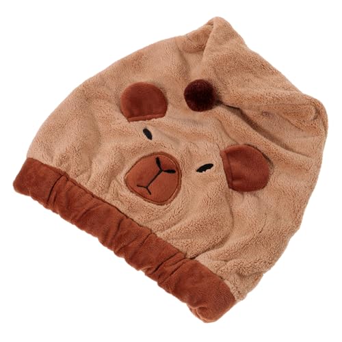 FRCOLOR Haarkappe Süße Mütze Damen Lustige Frau Duschhaube Großes Kopftuch Für Nasses Haar Handtuch Zum Haaretrocknen Haartrockentuch Haarturban Handtuch Dusche Haarvlies von FRCOLOR