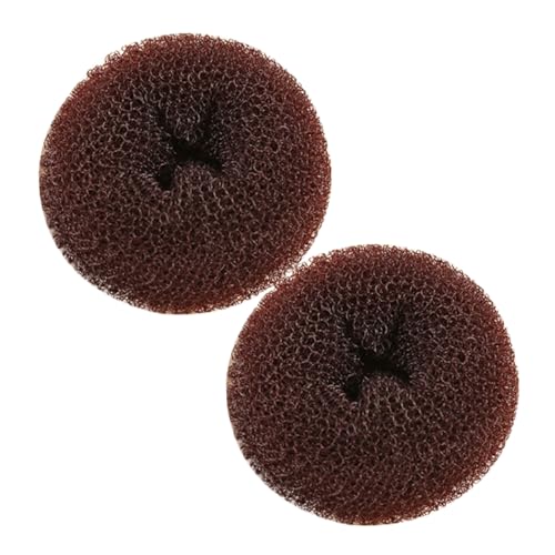 FRCOLOR 2stücke Dutt-maker Für Junge Mädchen Haar-dutt-maker Im Ring-stil Donut-dutt-maker Für Dünnes Haar Kleiner Dutt-maker Für Mädchen Haar-accessoires Für Ballett Und Party von FRCOLOR