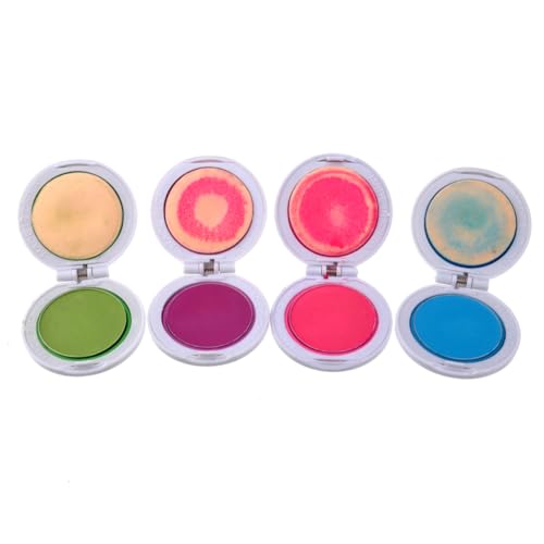 FRCOLOR Haarkreide Haarfarbe Temporär 4 Farben Pastellkreide Satz Waschbar Selbstgemacht Haarfärbekreide für Erwachsene Mädchen (Rosé Blau Grün) von FRCOLOR