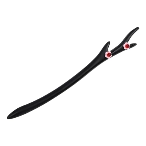 FRCOLOR Haarnadel Aus Holz Haarknotenhersteller Essstäbchen Für Haare Haarband Haarnadel Haarnadeln Haarstock Haare Für Brötchen Haar-edelstein-stempel Haarzubehör Ebenholz Brown von FRCOLOR