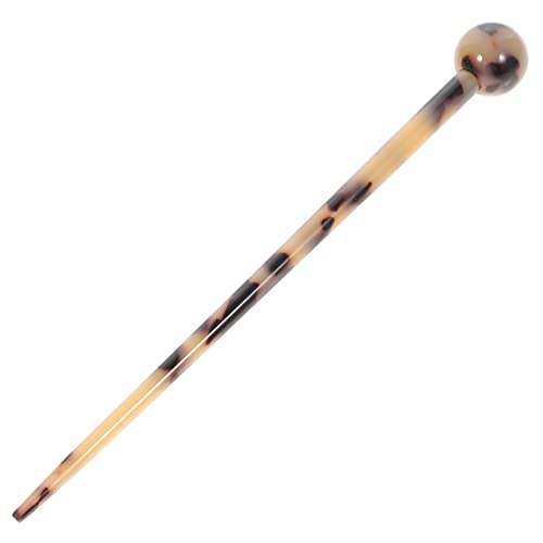 FRCOLOR Schildkröte Schale Haarstab Acetat Haarnadel Für Frauen Lange Haarnadel Für Dickes Haar Eleganter Haarstab Für Dutt Chinesische Haaraccessoires Für Besondere Anlässe von FRCOLOR