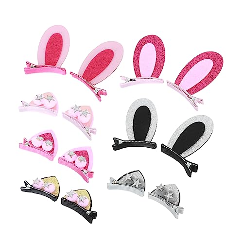 FRCOLOR Haarnadeln in Tierohrform 7 Paar Haarspangen Aus Weicher Baumwolle für Mädchen für Partys Cosplay FRCOLOR Haarnadeln in Tierohrform 7 Paar Haarspangen Aus Weicher Baumwolle für Mädchen für Partys Cosplay von FRCOLOR