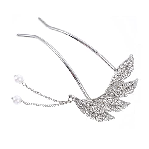 FRCOLOR Haarschmuck Für Mädchen Quaste Haarnadel U-förmige Haarklemme Styling-clip Für Frauen Elegant Und von FRCOLOR