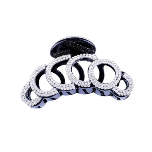 FRCOLOR Runder Ring-haarklammer Mit Kristallen Haarspange Für Starke Haltekraft Für Und Mädchen Schwarz Haaraccessoire Für FRCOLOR Runder Ring-haarklammer Mit Kristallen Haarspange Für Starke Haltekraft Für Und Mädchen Schwarz Haaraccessoire Für von FRCOLOR