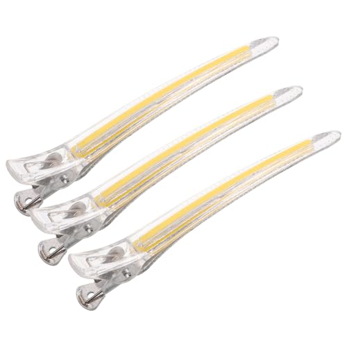 FRCOLOR Haarspangen Für Damen 3 Stück Acryl-haarspangen Nicht Zum Fixieren Der Haare Haarstyling-zubehör Haarspangen Für Mädchen von FRCOLOR