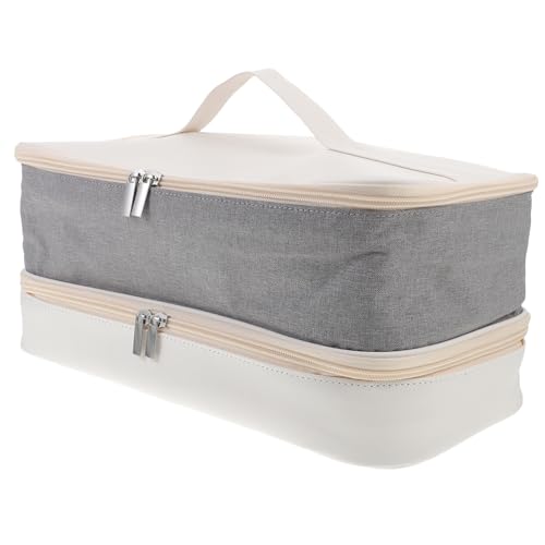 FRCOLOR Haartrockner-werkzeugtasche Mit Doppellagigem Design Reiseetui Für Haartrockner Und Lockenwickler Wasserdichter Organizer Für Haarwerkzeuge Leicht Und Kompakt Für Unterwegs von FRCOLOR