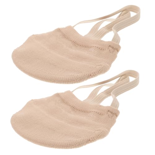 FRCOLOR Halbsohlen Tanzschuhe Damen Atmungsaktive Leichte Fußschoner Für Ballett Gymnastik Elastische Bequeme Halbfußschuhe Für Mädchen Schutz Vor Blasen Und Druckstellen von FRCOLOR