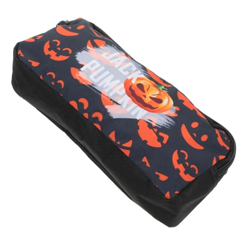 FRCOLOR Halloween-federmäppchen Schminktasche Damen Makeup Tasche Waschtasche Kosmetiktasche Kosmetiktaschen Schreibwarentasche Münzbeutel Oxford-Stoff Student von FRCOLOR