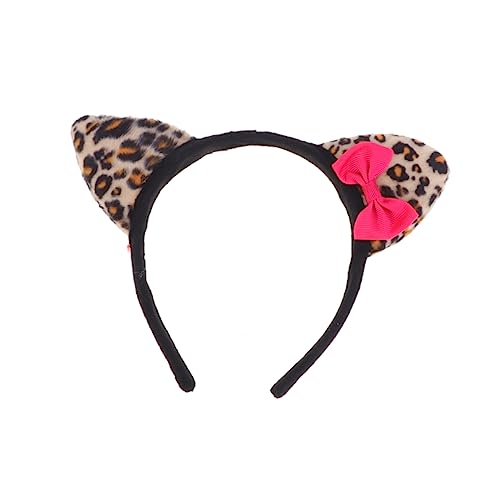 FRCOLOR Halloween Kinder Haarband Neuheit Decor Kreative Leopard Kopfschmuck Karneval Maskerade Party Zubehör Foto Prop von FRCOLOR