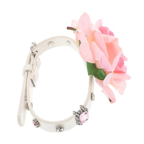 FRCOLOR Halskette Mit Gewickeltem Design Mit Kunstblume Schnürhalskette Mit Schmetterlings-orchideenblüte Einzigartige Halskette Mit Anhänger Party-accessoire Für von FRCOLOR